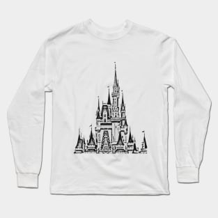 Magic Castle II Millennial Pink Long Sleeve T-Shirt